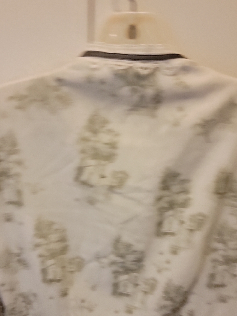 Simple Retro Vintage-Inspired Cream Floral Print Long Sleeve Dress Size S - Picture 12 of 15